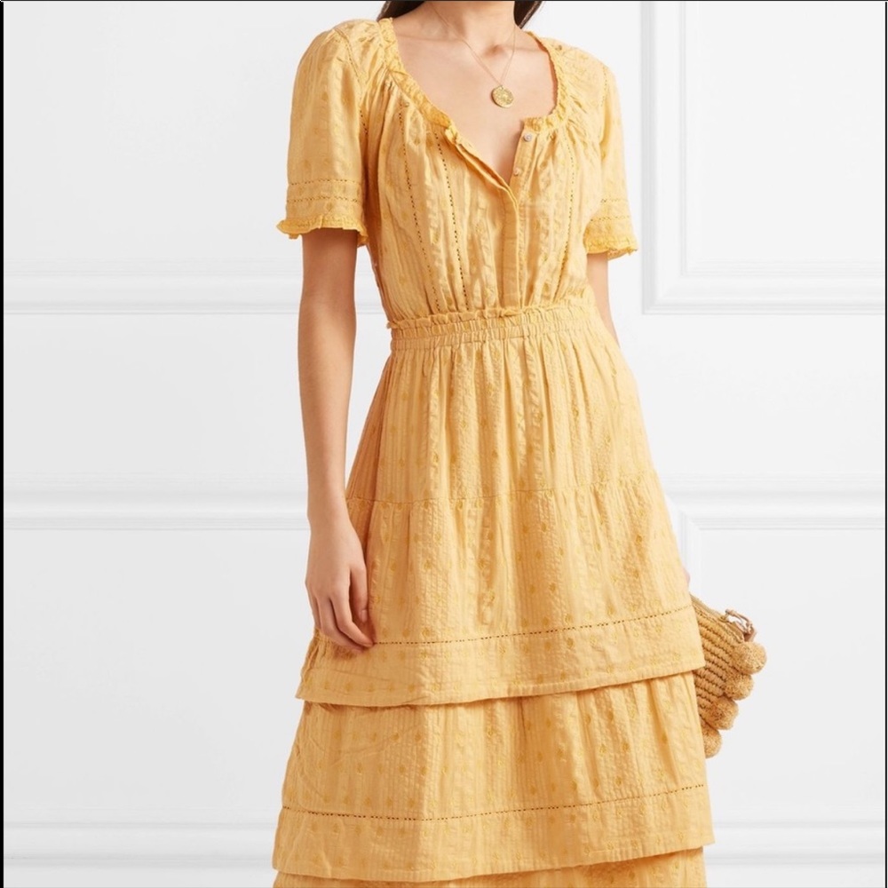 LOVE SHACK FANCY Heather Tiered Dress